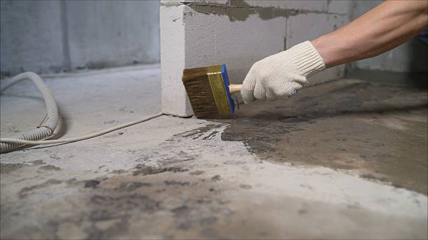 SJ Waterproofing Pros Basement Waterproofing coverage map for New Concord, OH and surrounding area